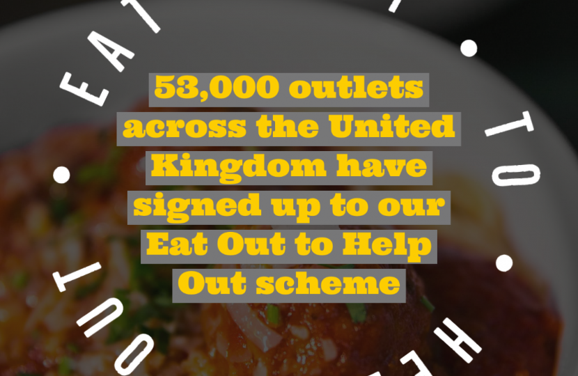 Eat out to help out graphic