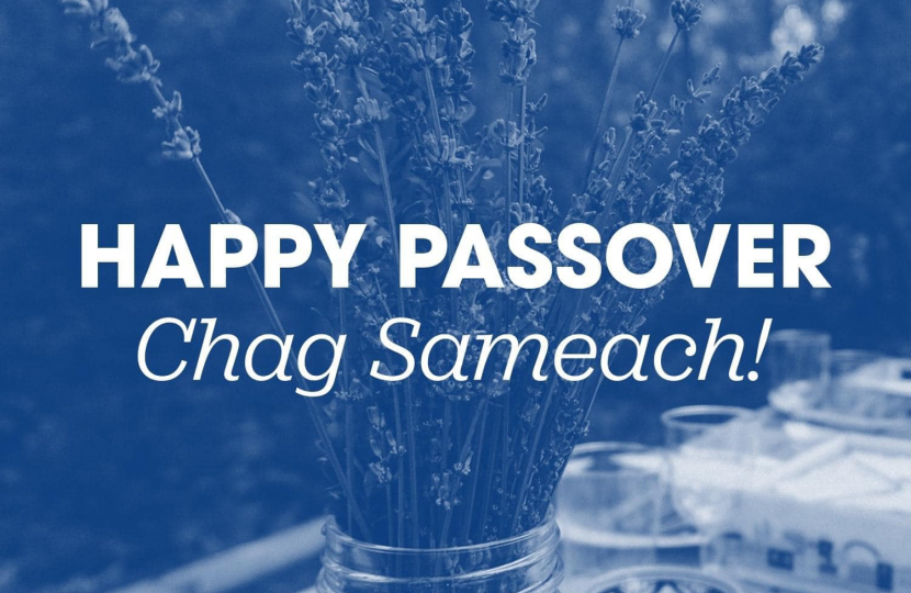 Happy Passover graphic