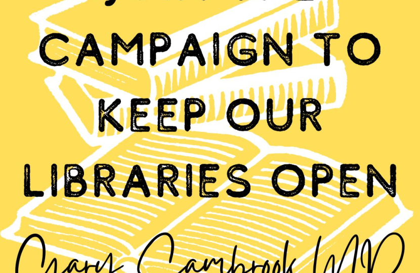 Join the campaign to keep our local libraries