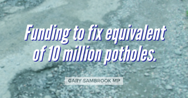 potholes