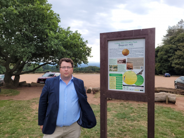 Gary Sambrook at the Lickey Hills