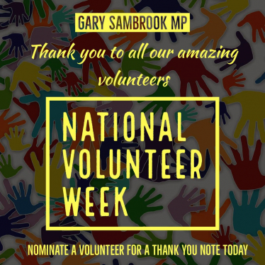 National volunteer week graphic