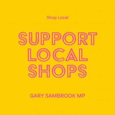 Shop local graphic